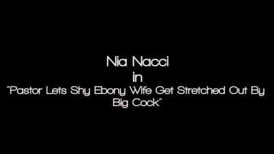 Nia Nacci was so shy before riding on the dick