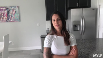 Stimulus check turns Latina stepmother into whore - POV