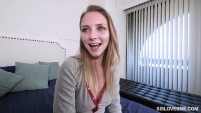 Macy Meadows - skinny squirting stepsister drilled POV