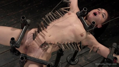 Gabriela Paltrova is tortured anally by mean BDSM master