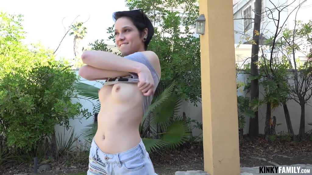 Cadey Mercury porks with her lucky stepbro in backyard Porn Videos | ePornFap.