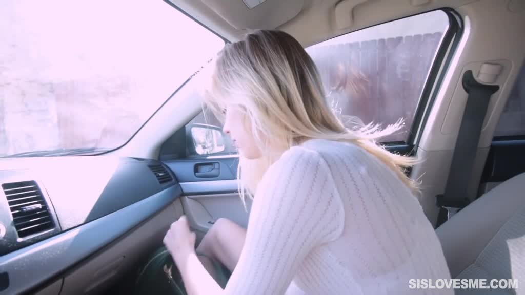 Bratty stepsis Haley Reed services stepbro in a car - POV Porn Videos | ePornFap.