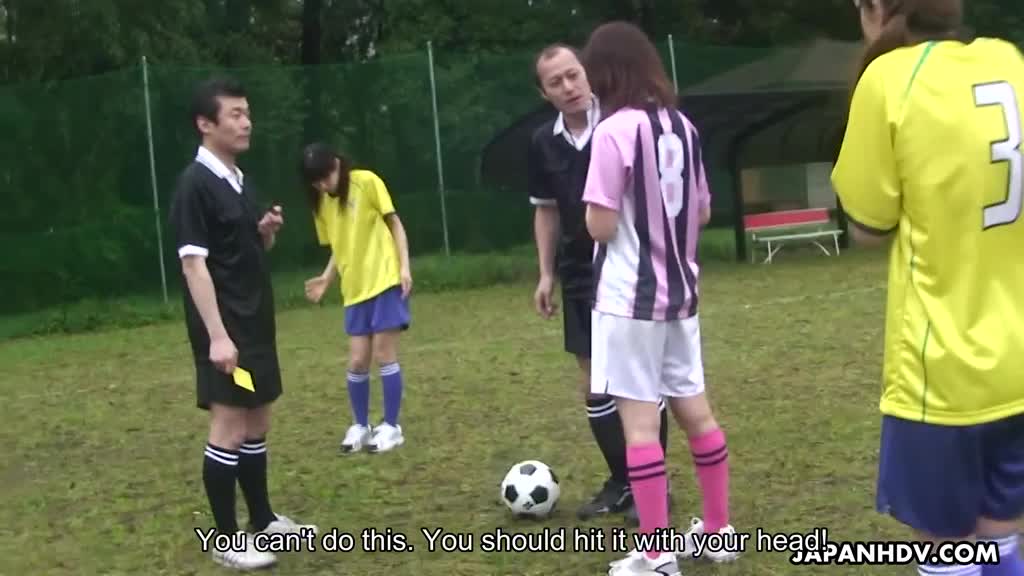 Footjob, blowjob and handjob combo by Japanese soccer girl Porn Videos | ePornFap.