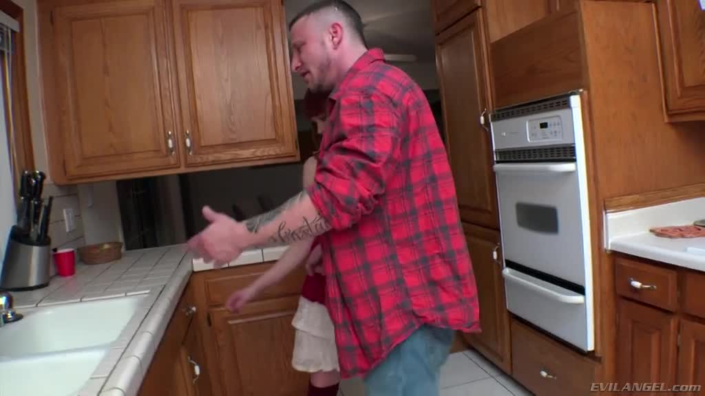 Alexa Nova gets fucked in the ass by her neighbor in the kitchen Porn Videos | ePornFap.