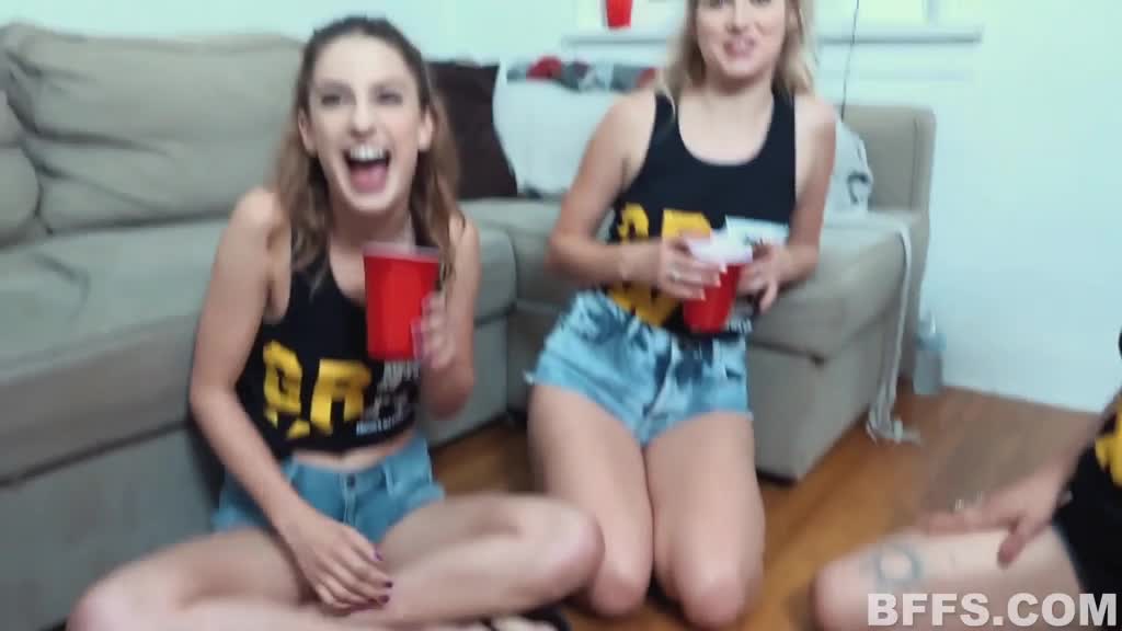 College chicks show off tits and asses after playing spin the bottle Porn Videos | ePornFap.