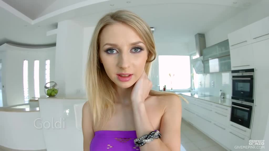 Skinny cutie Goldie C toys her beautiful coochie and tight booty Porn Videos | ePornFap.