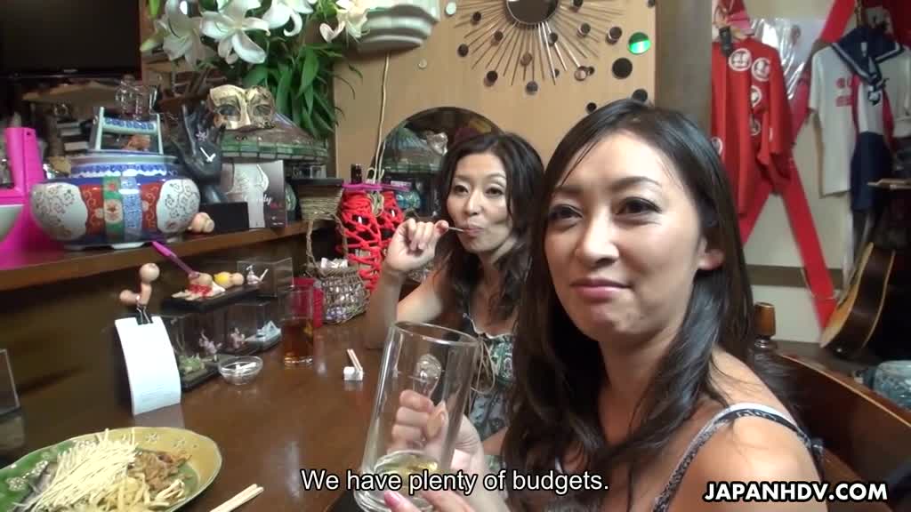 Japanese MILFs got seduced in a restaurant and did it on camera Porn Videos | ePornFap.