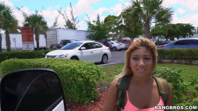 Ally Berry gets tossed up in a fuck truck on her way to Orlando