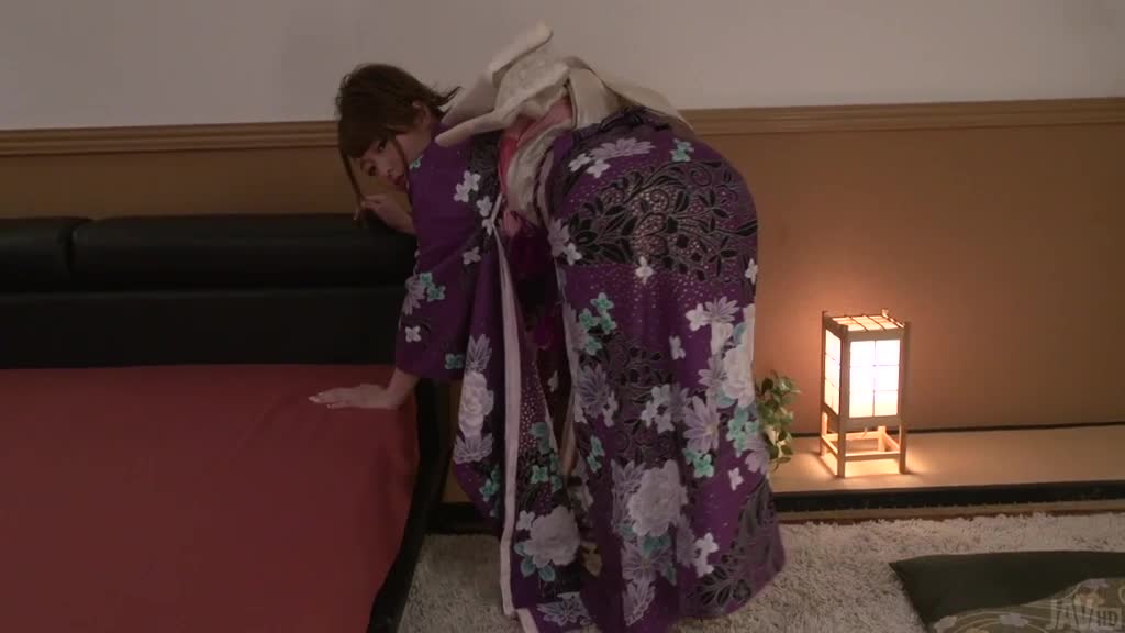 Geisha in a kimono Eri Hosaka gets fucked and fingered in CFNM clip Porn Videos | ePornFap.