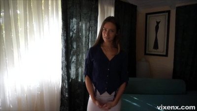 Real estate agent Cassidy Klein fucks a guy on camera to get more money