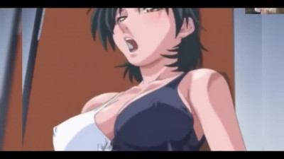 Bible Black Only - Big titted anime chicks getting their wet cunts done