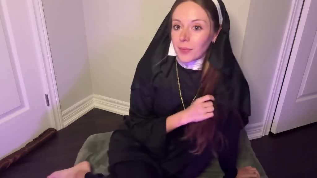 Brand new vibrator is just driving this innocent nun crazy. Porn Videos | ePornFap.