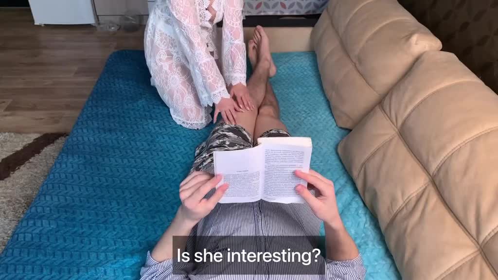 Russian slut makes me fuck her pussy instead of reading a book POV Porn Videos | ePornFap.