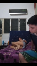 Colombian slut can ride a cock even with her hands tied behind her back