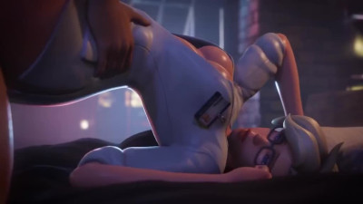 Overwatch - Doctor Mercy fucks her patient in the hospital