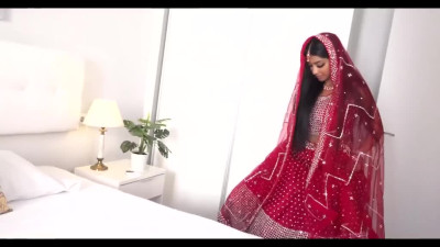 Instead of traditional fucking, the Indian beauty chose anal for the wedding night