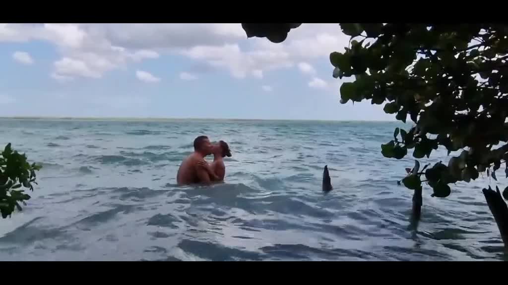 Amateur couple introduced themselves in the Blue Lagoon and fucked on the ocean while no one was looking! Porn Videos | ePornFap.